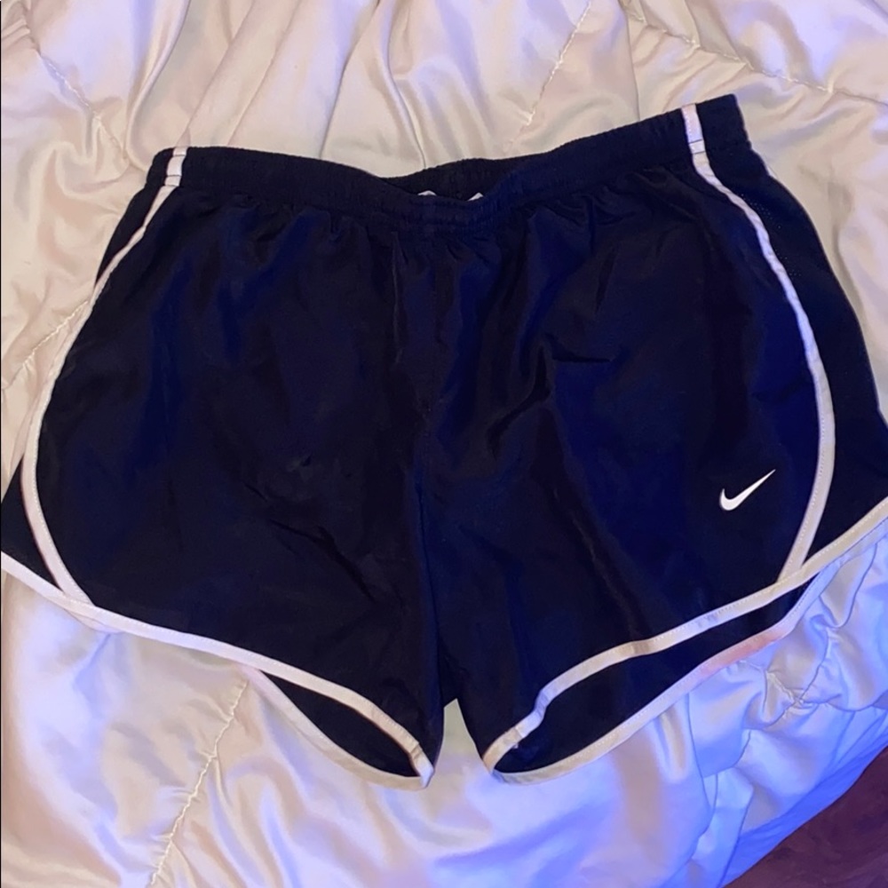 Nike black high waisted shorts